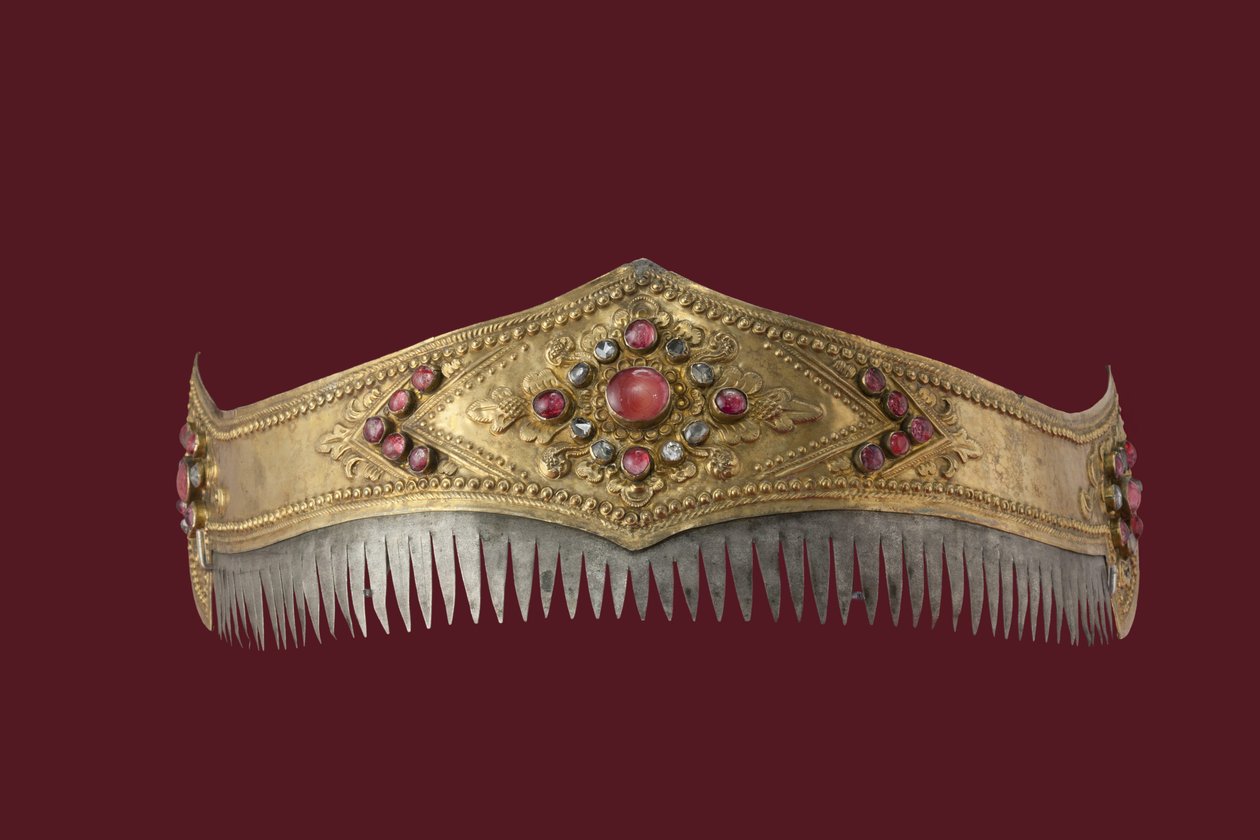 Crown, Buleleng Regency (guld, silver, rubiner och diamanter) av Indonesian School