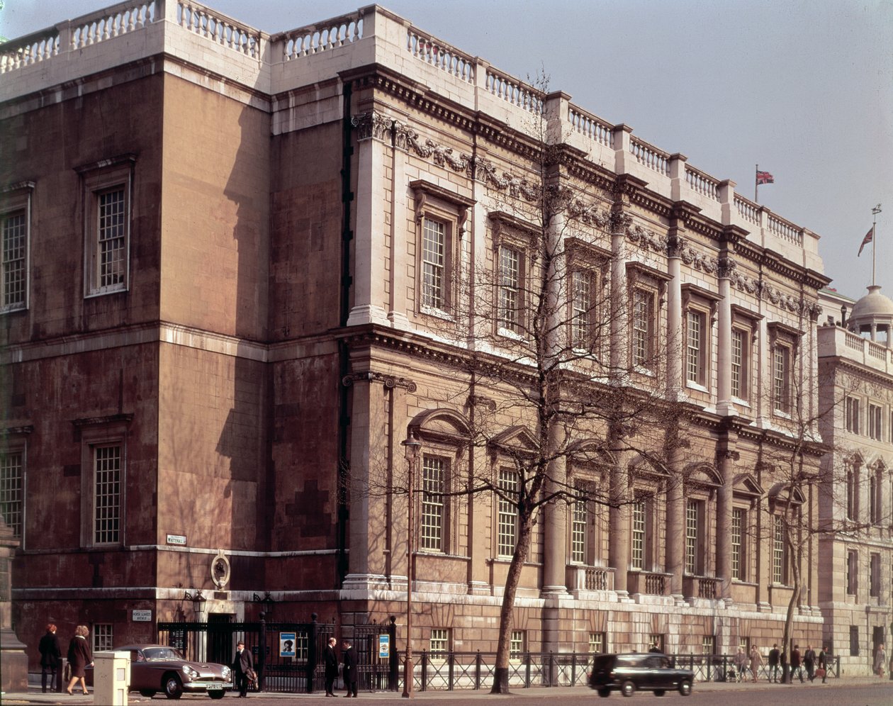 Banqueting House, Whitehall, byggt 1622 (se även 122651) av Inigo Jones