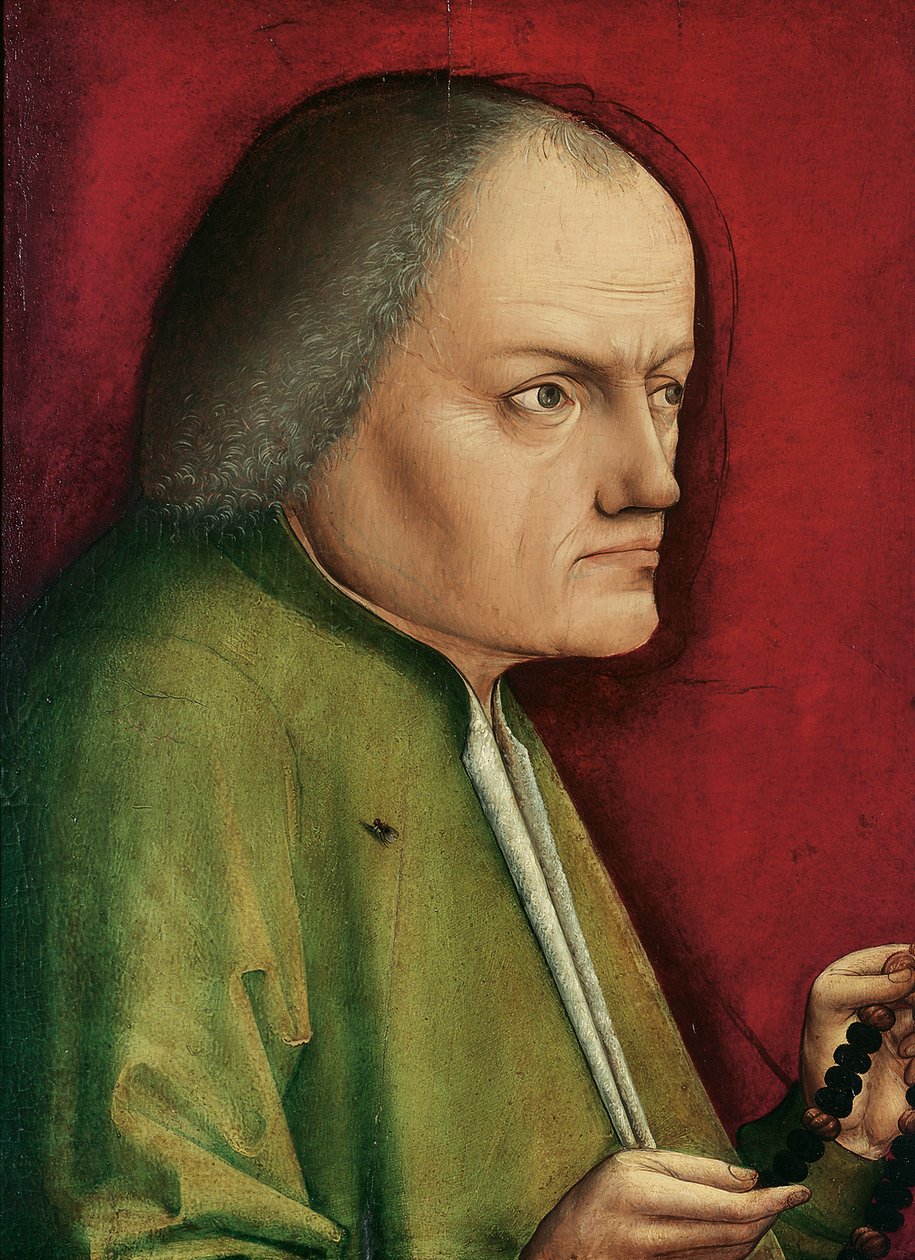 Porträtt av Sigismund "den rike på mynt", ärkehertig av Tyrolen av Innsbrucker Hofmaler