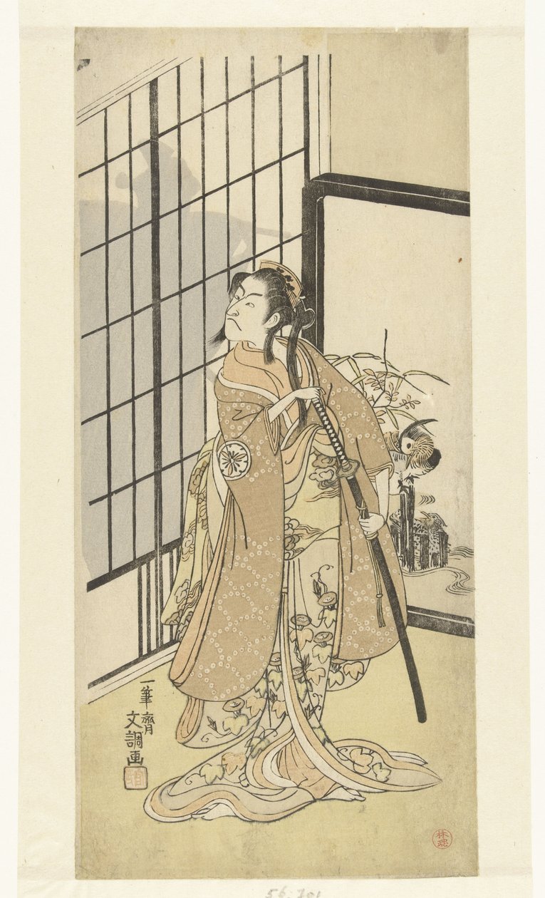 A c Tae r Matsumoto Kounhaku är en bra medlem och en morning glory av Ippitsusai Bunchō