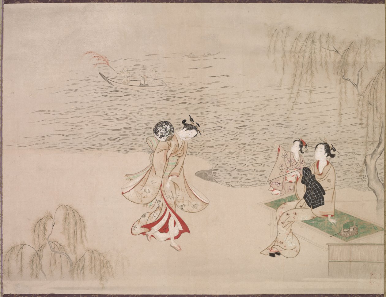 Skönheter vid havet av Ippitsusai Bunchō