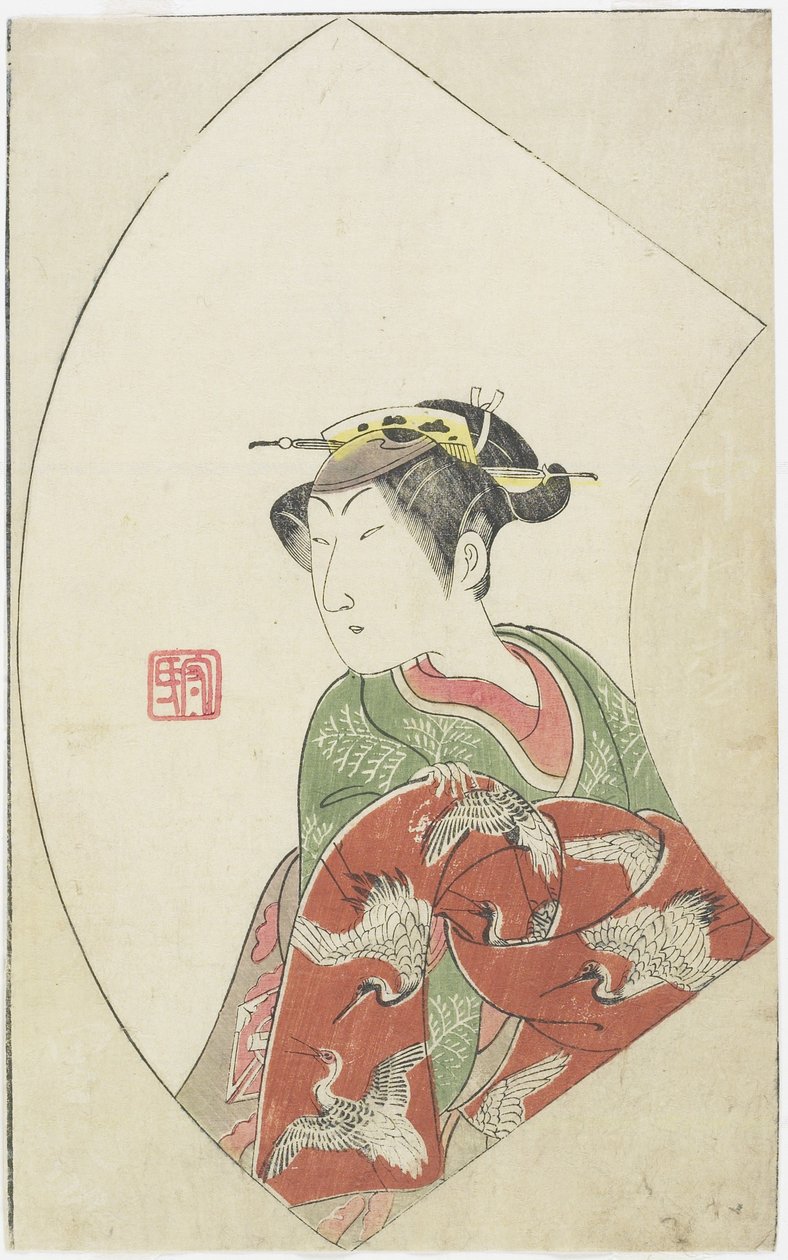 Tee c and r Nakamuta Matsue s Riko_, 1770 av Ippitsusai Bunchō