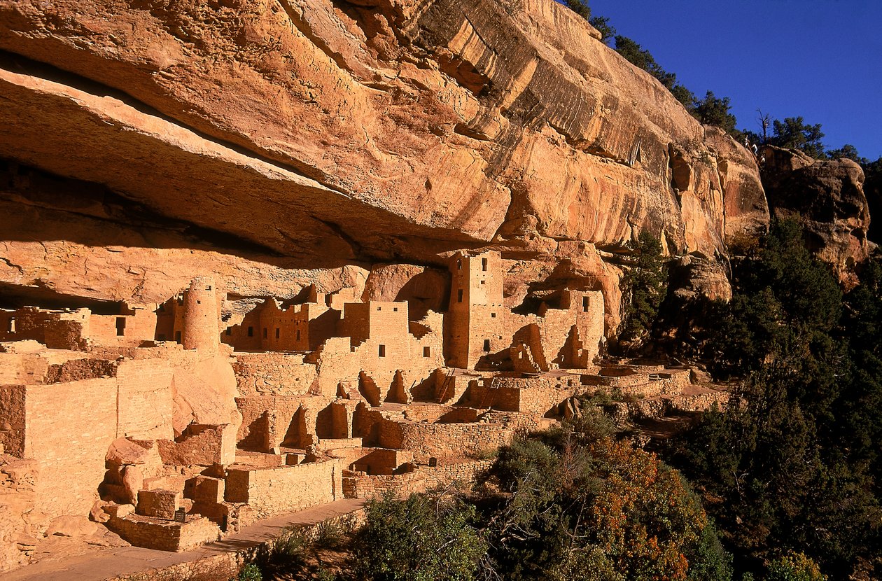 Mesa Verde är en nationalpark i USA som ligger i det sydvästra hörnet av Colorado. av Ira Block
