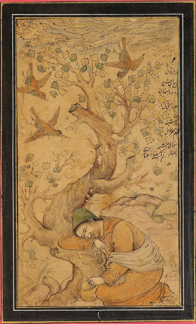 En övergiven mendicant av Iranian School