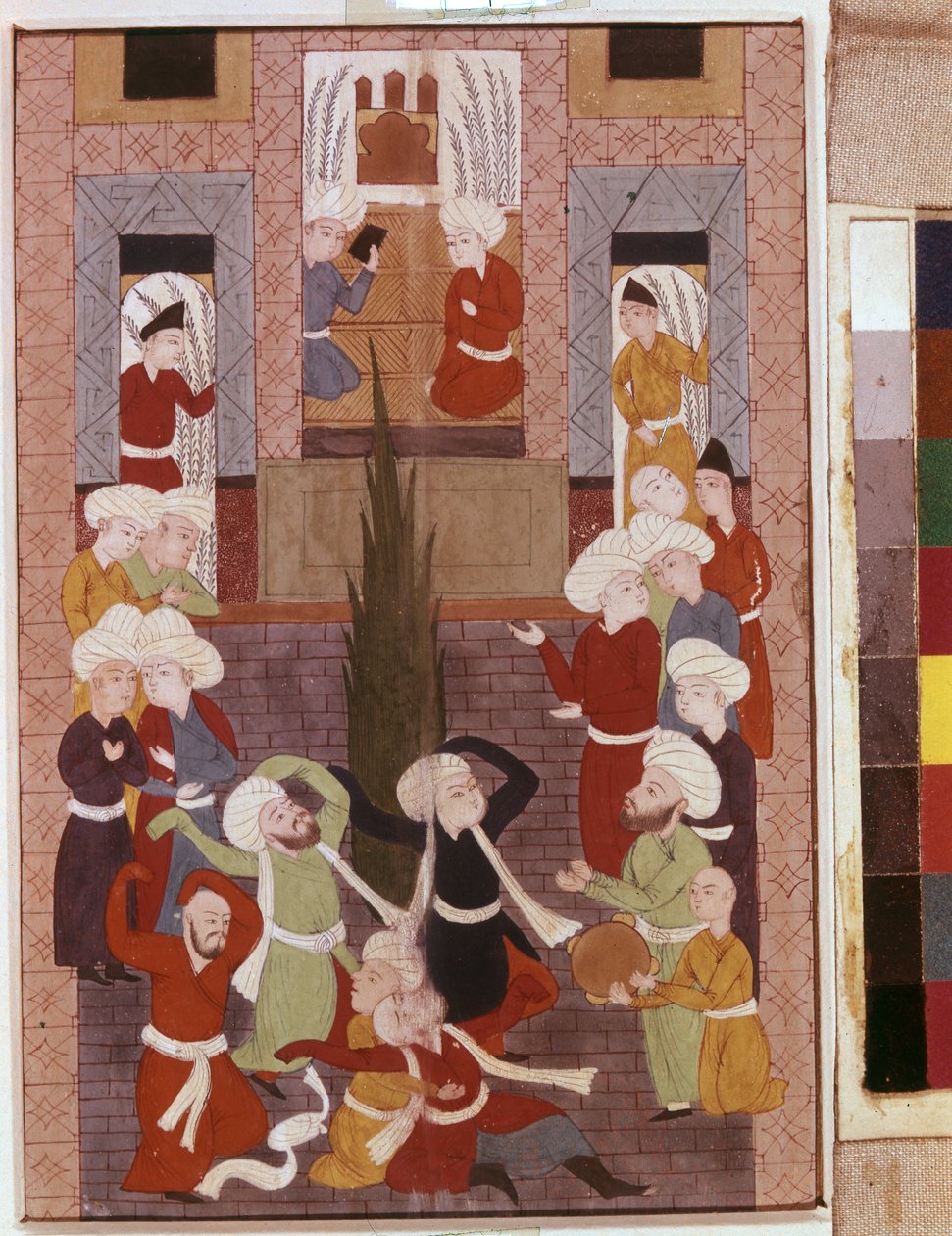 Dervischdansen av Iranian School