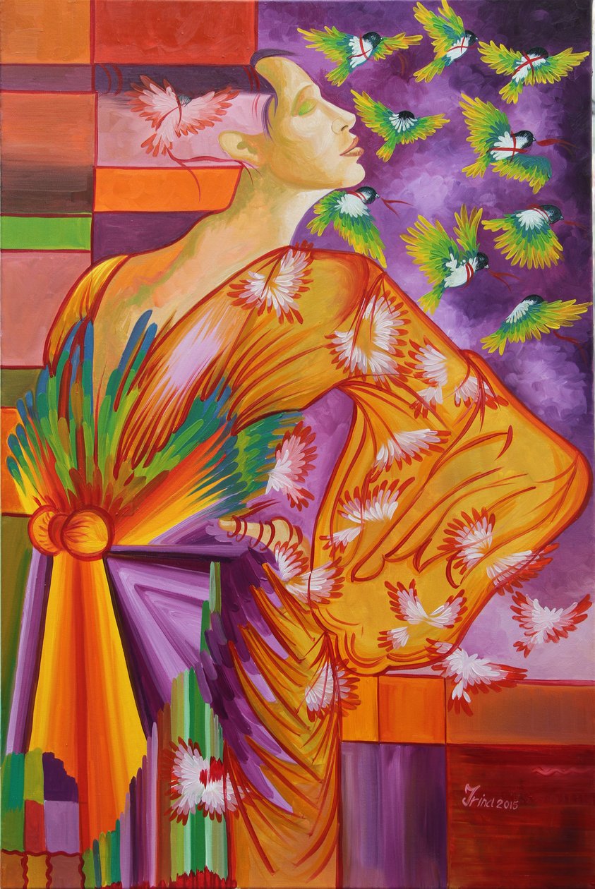 Gröna ljus, 2015 av Irina Corduban