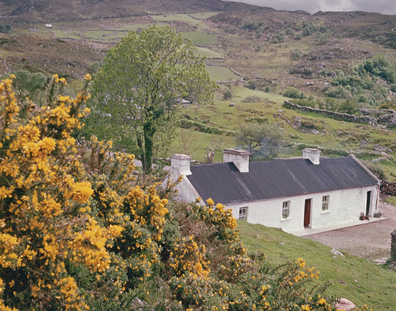 Stuga i grevskapet Kerry, Irland av Irish Photographer