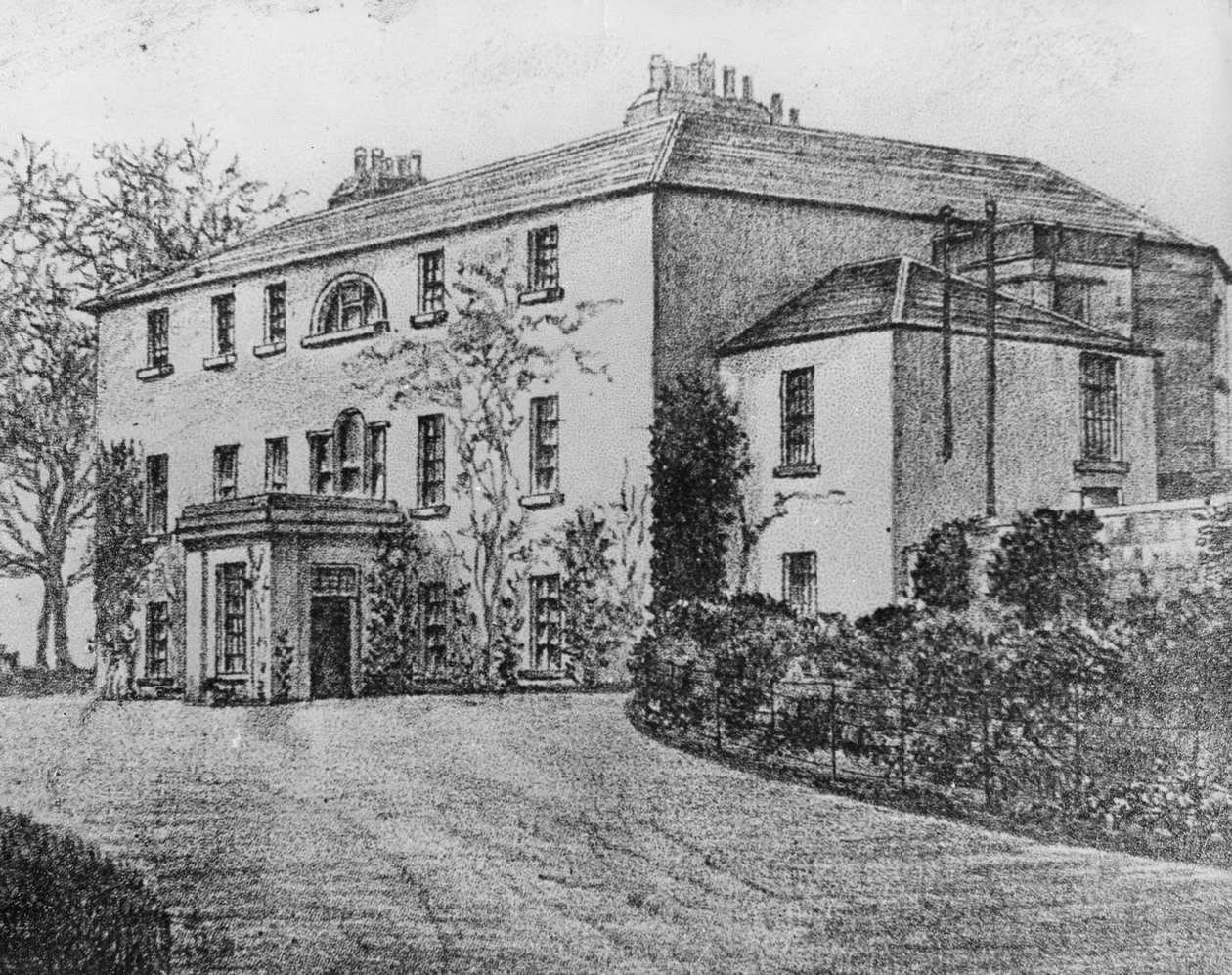 Coole Park, County Galway av Irish School