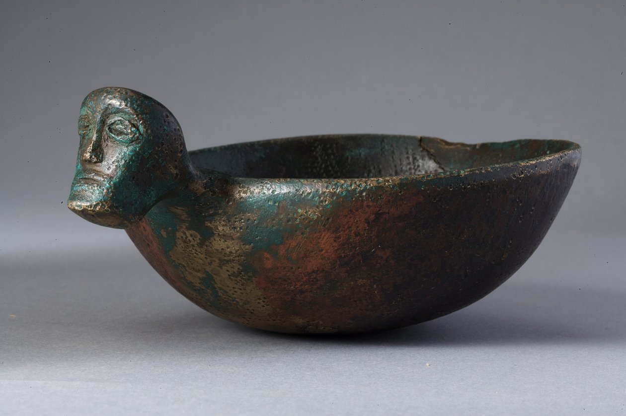 Keltisk skål, sen järnålder (brons) av Iron Age