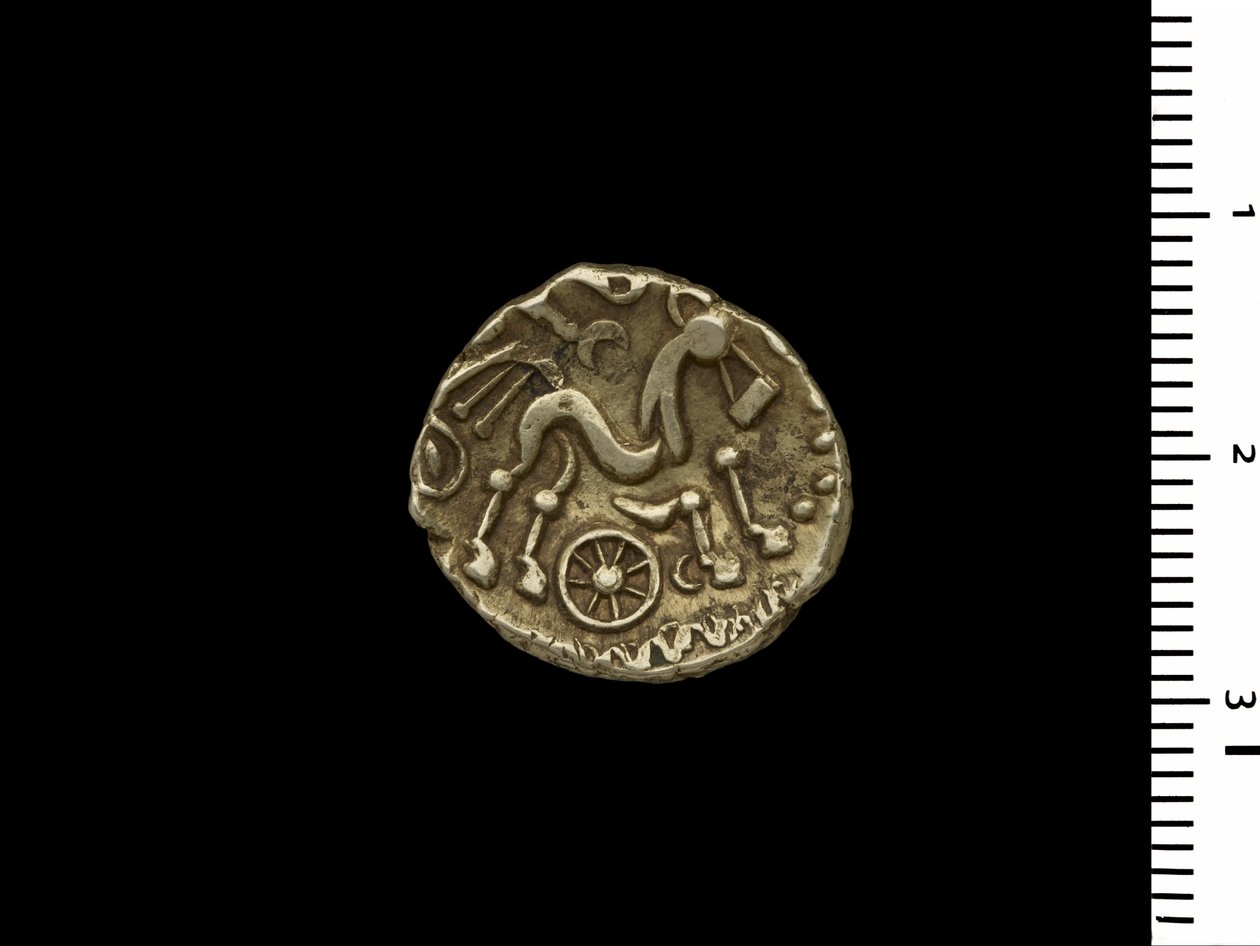 Mynt från Henley Hoard, c.50 f.Kr. (guld) av Iron Age