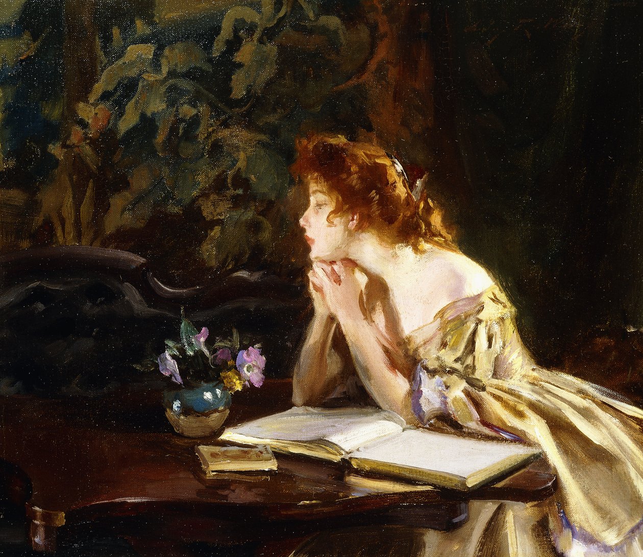 Idle ögonblick av Irving Ramsay Wiles