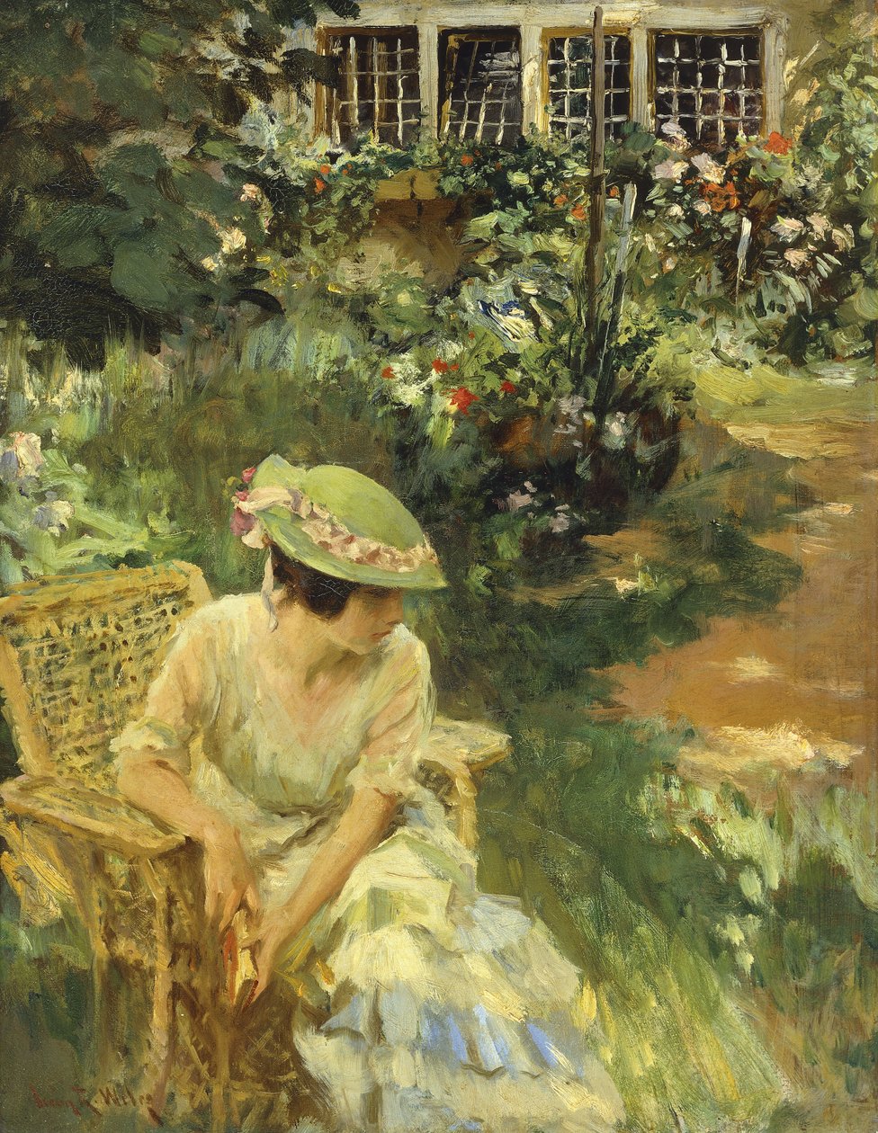I trädgården av Irving Ramsay Wiles