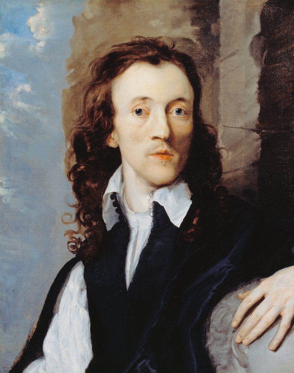 Porträtt av en man av Isaac Fuller
