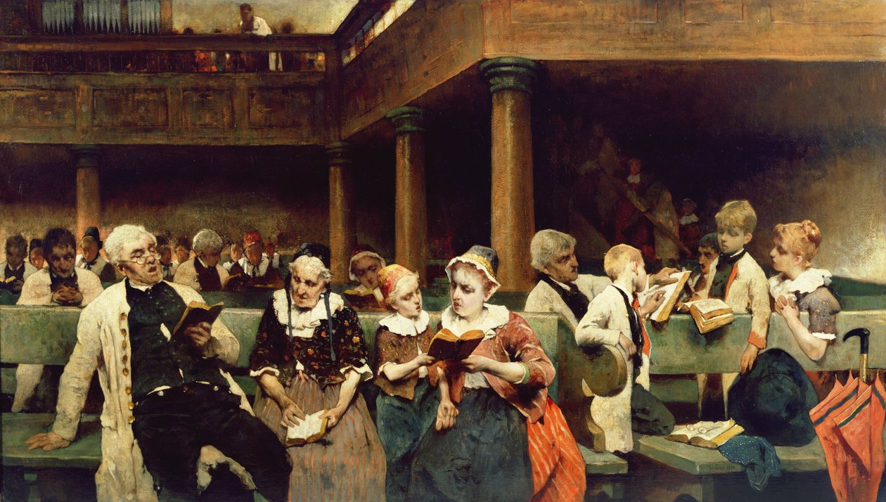Söndagsskoleklass av Isaac Mayer