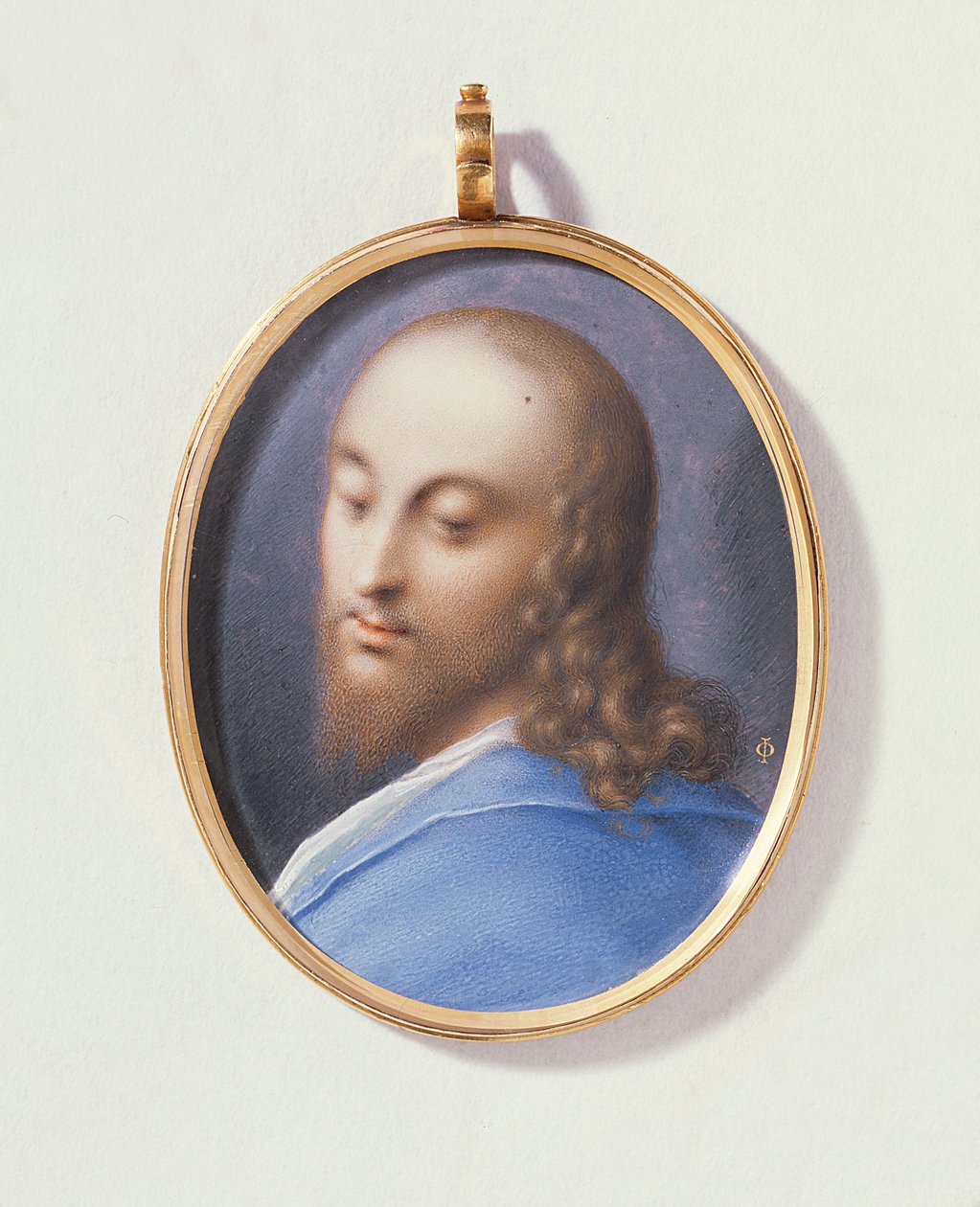 Jesus Kristus, ca 1610 (wc på veläng) av Isaac Oliver