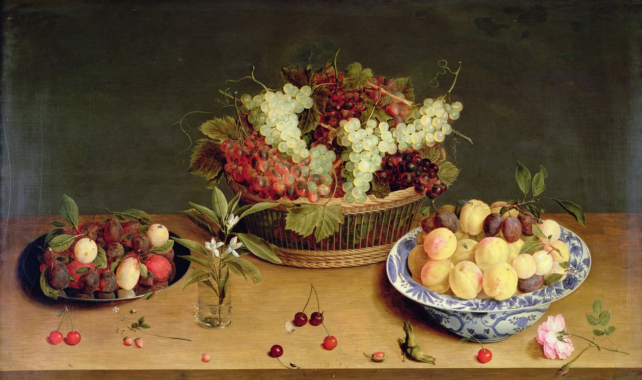 Frukt och blommor av Isaac Soreau