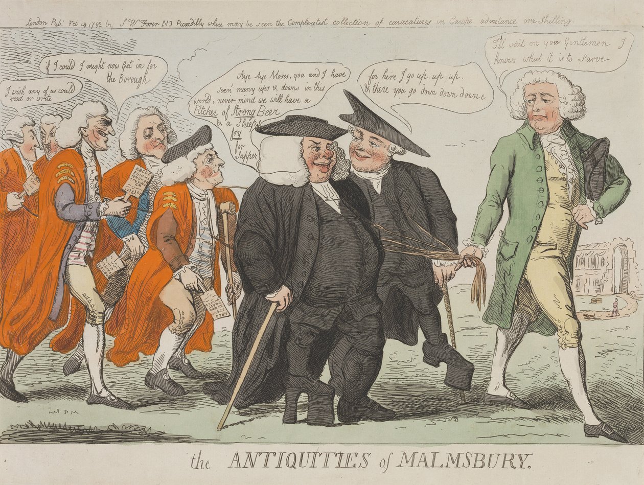 Die Altertümer von Malmsbury av Isaac Cruikshank