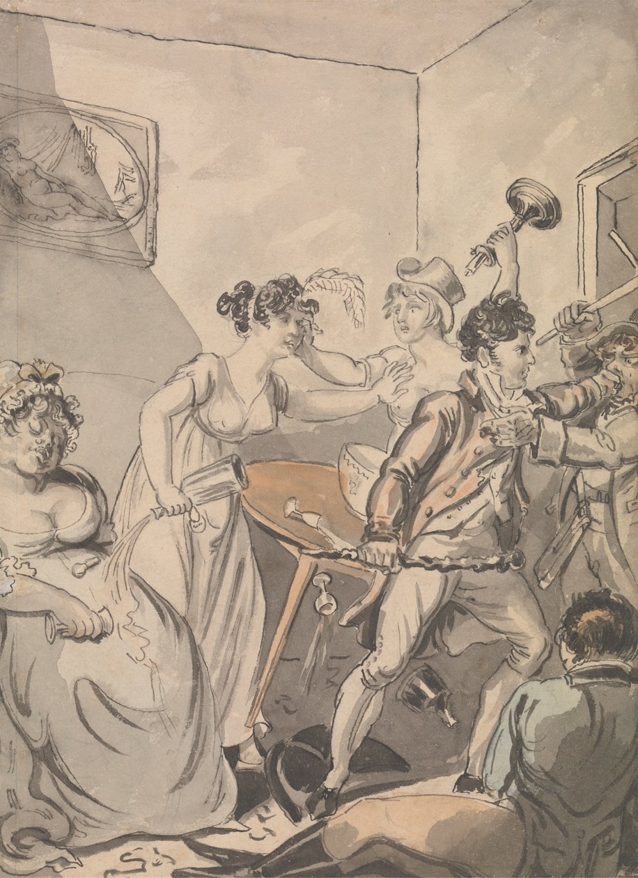 Flyget av Isaac Cruikshank