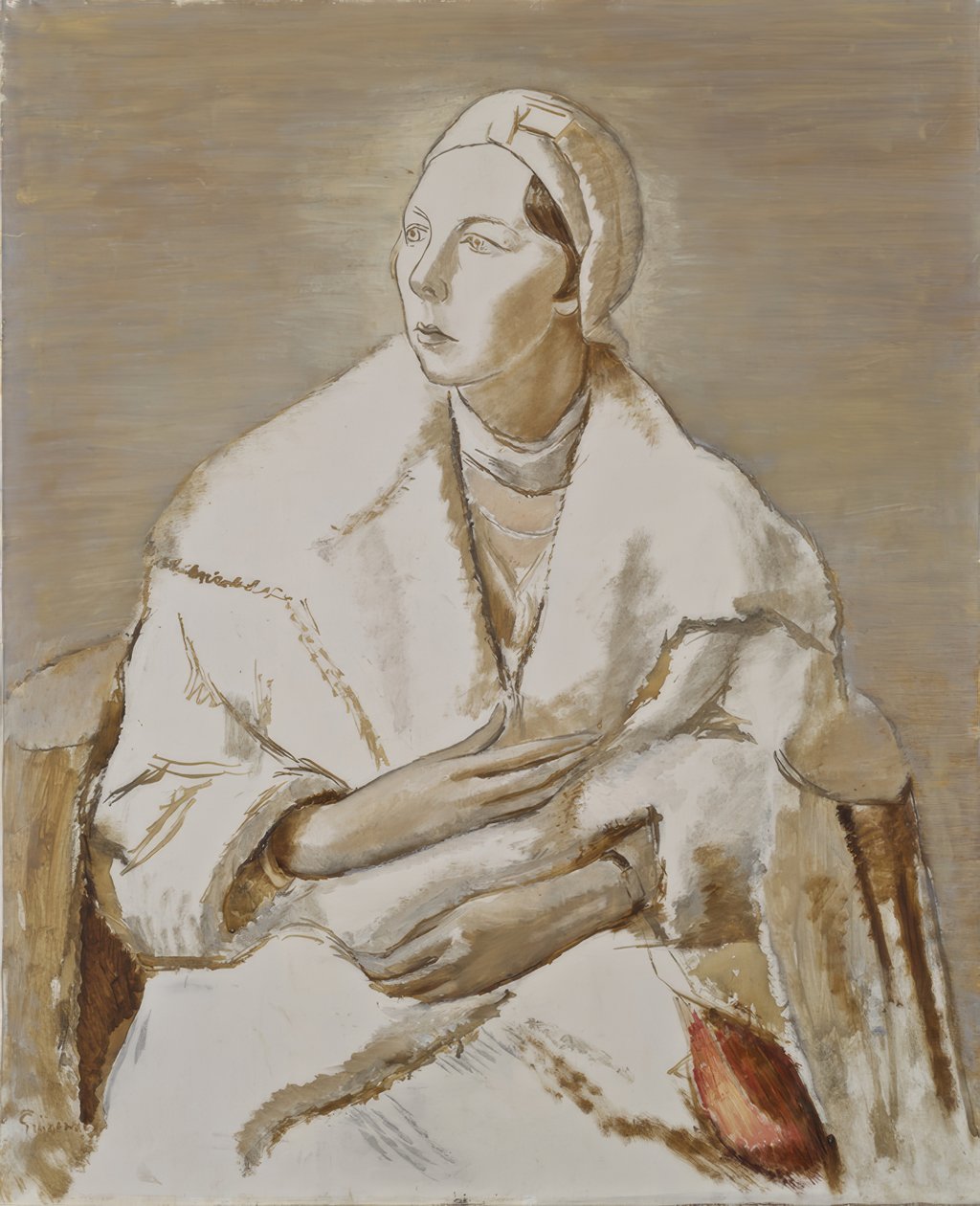Sigrid Hjertén, Porträt av Isaac Grünewald