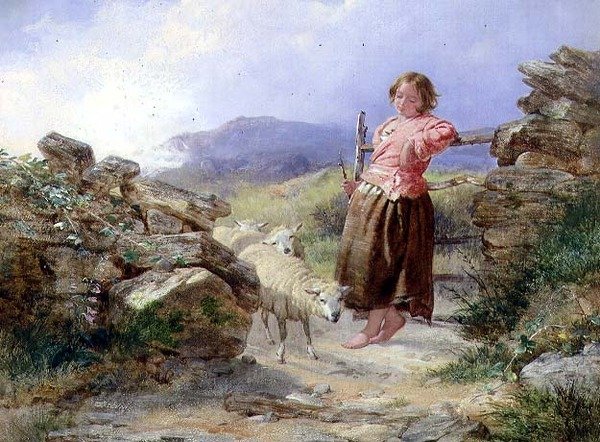 Den lilla herdinnan av Isaac Henzell