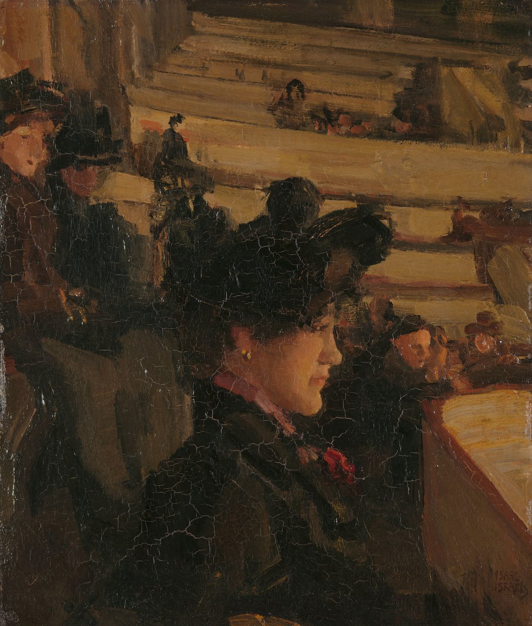 På teatern I Teatern av Isaac Israels