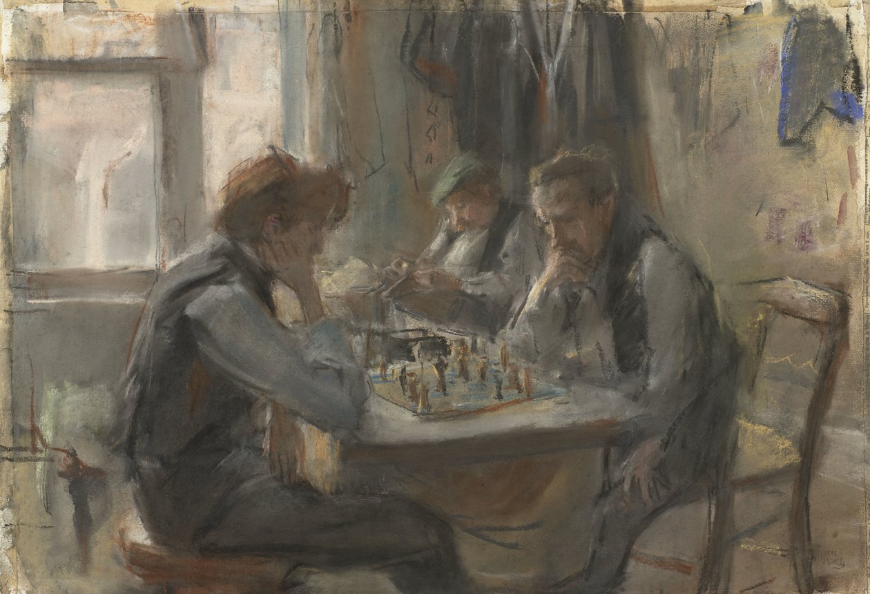 Schackspelarna av Isaac Israels