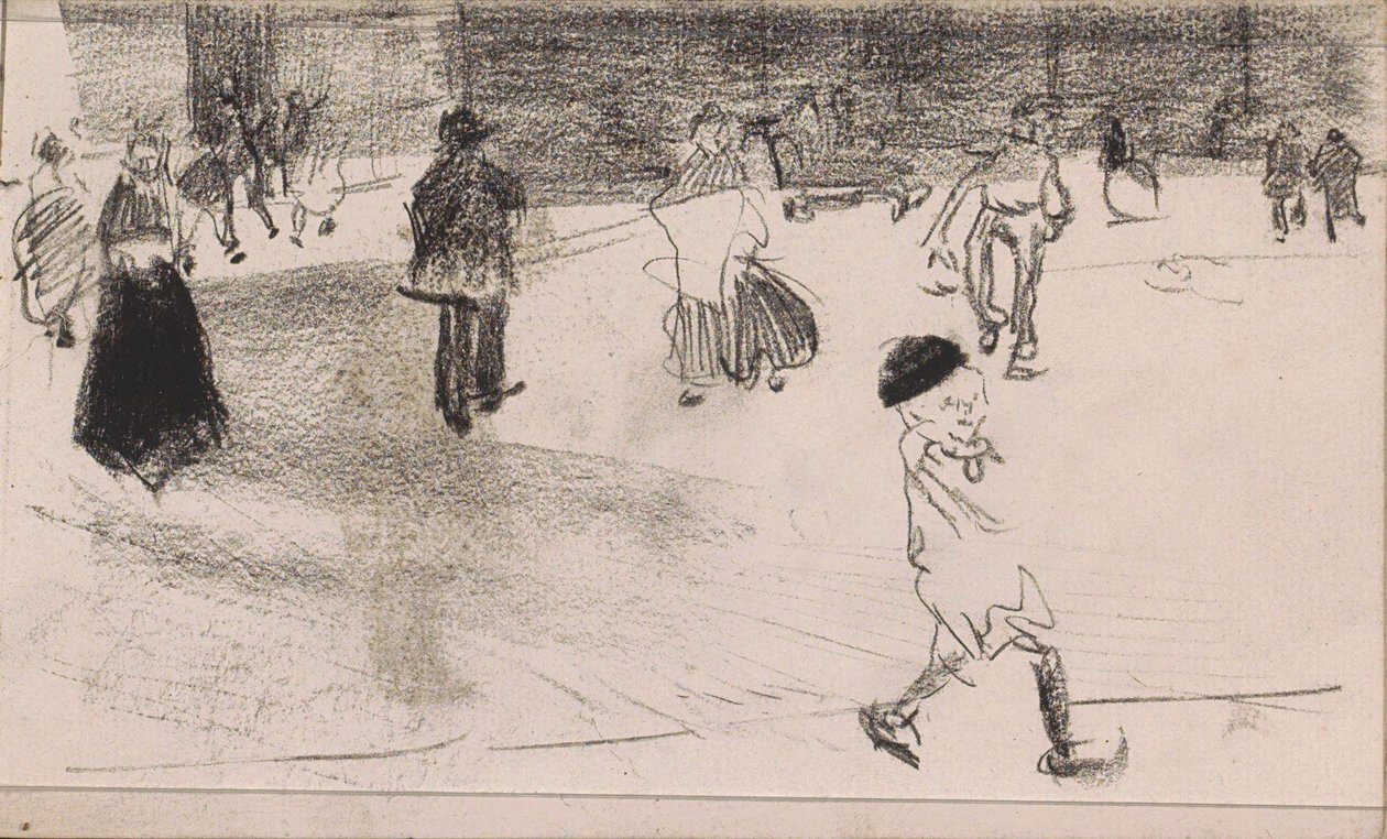 Figurer på gatan av Isaac Israels
