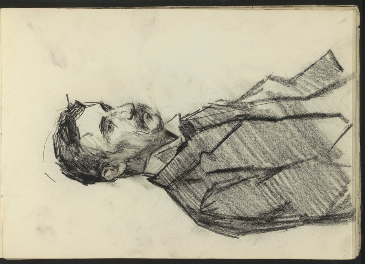Man med mustasch av Isaac Israels
