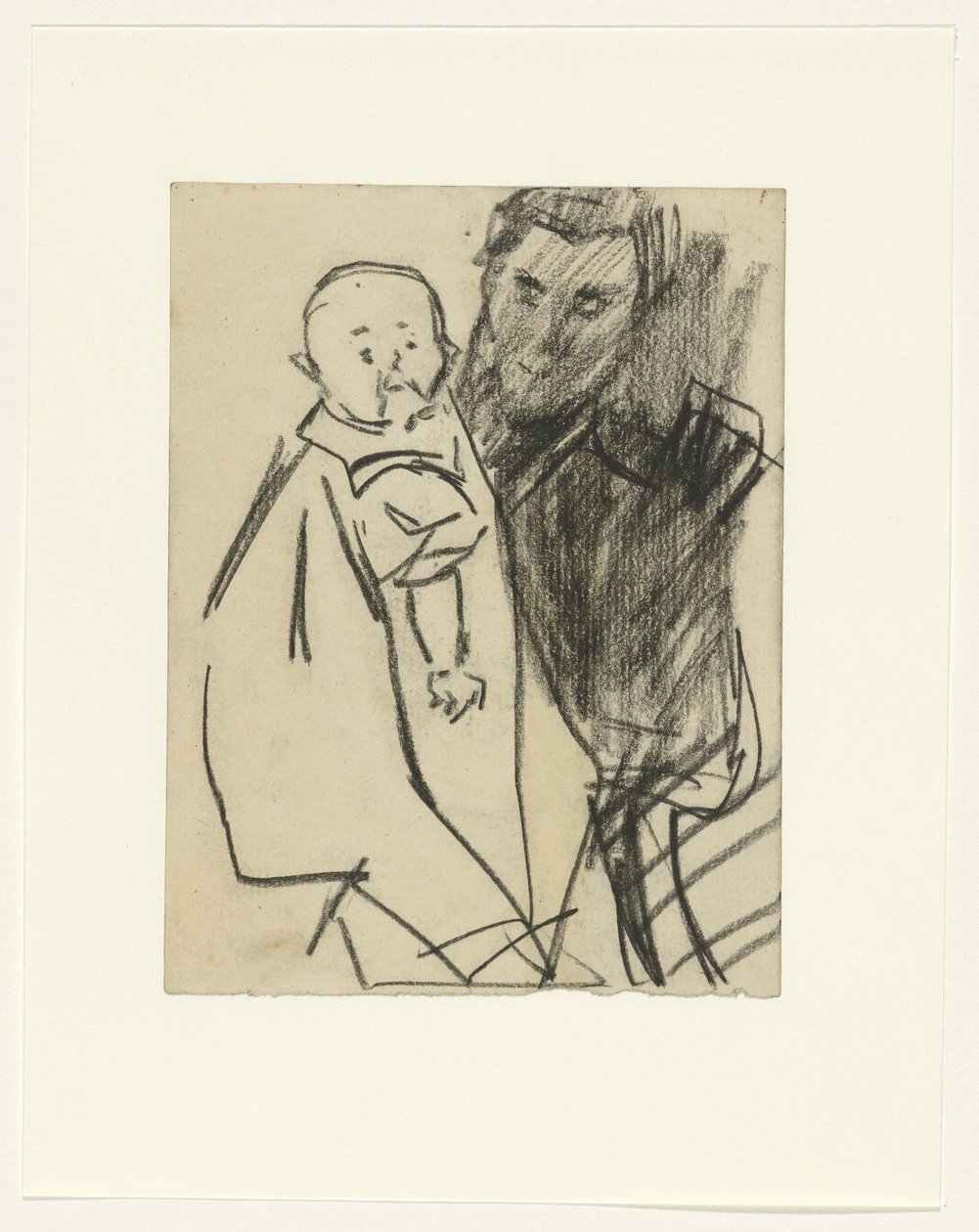 Mamma med barn av Isaac Israels