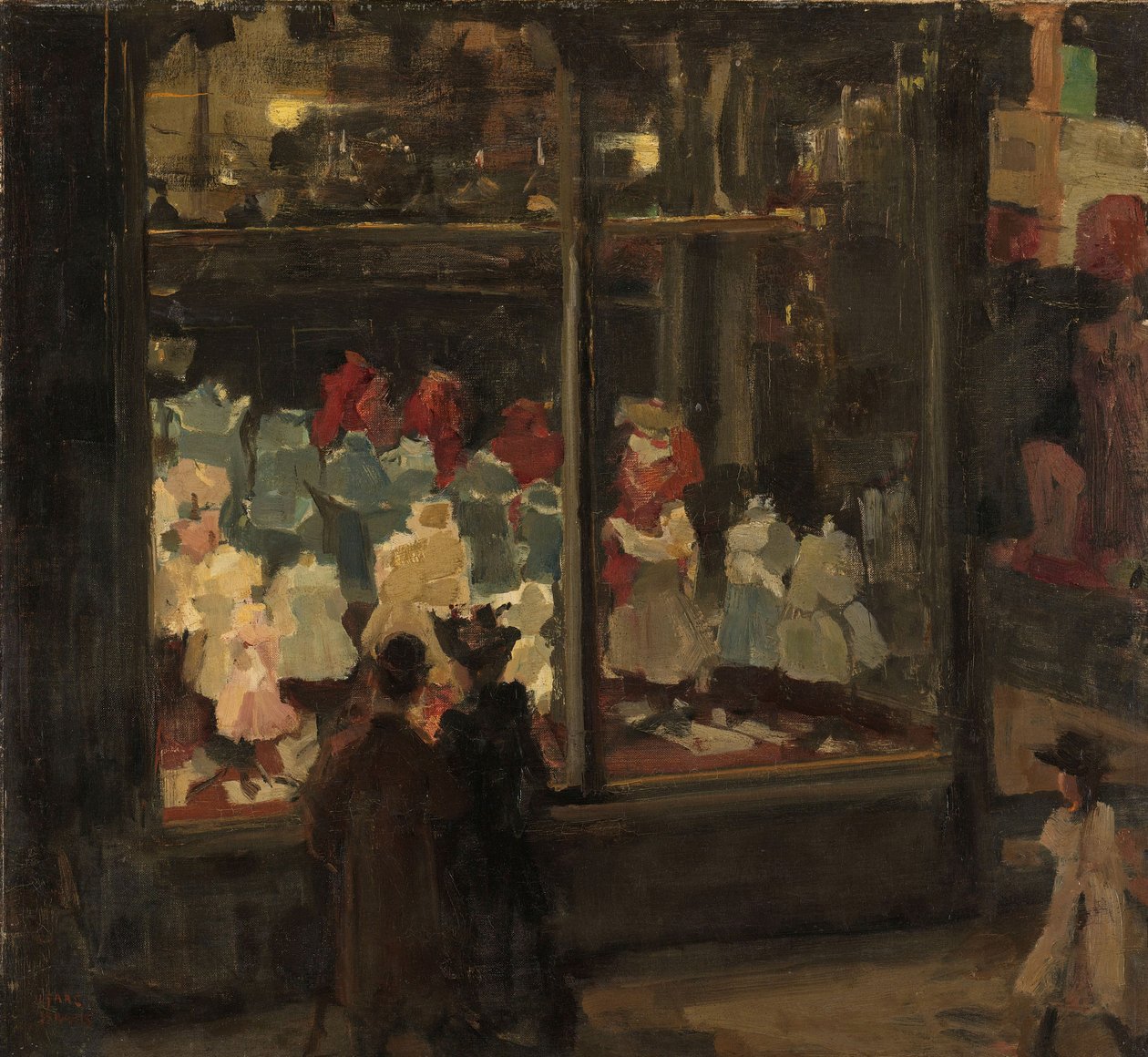 Skyltfönster, 1894 av Isaac Israels