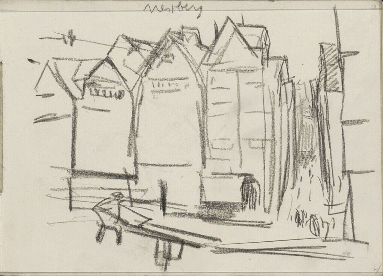 Stadsbild av Isaac Israels