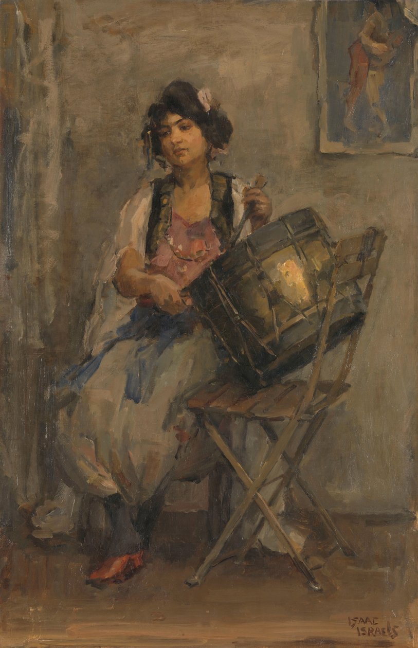 The Lady Drummer av Isaac Israels