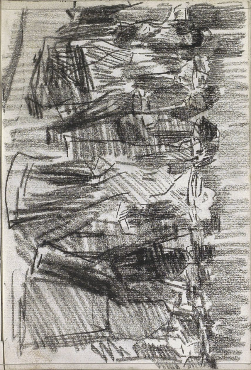 Kvinnor och män på gatan av Isaac Israels