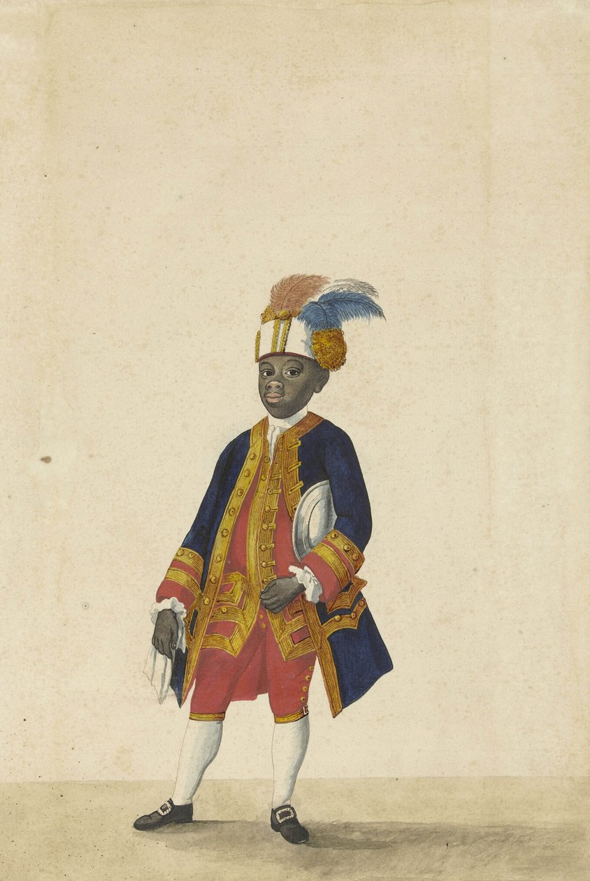 Tjänare i livré (Cupido) av Isaac Lodewijk La Fargue