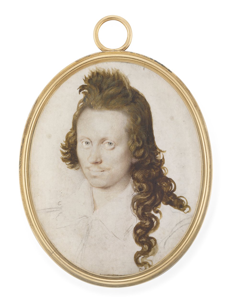 Henry Wriothesley, 3:e earl av Southampton, c.1596 av Isaac Oliver