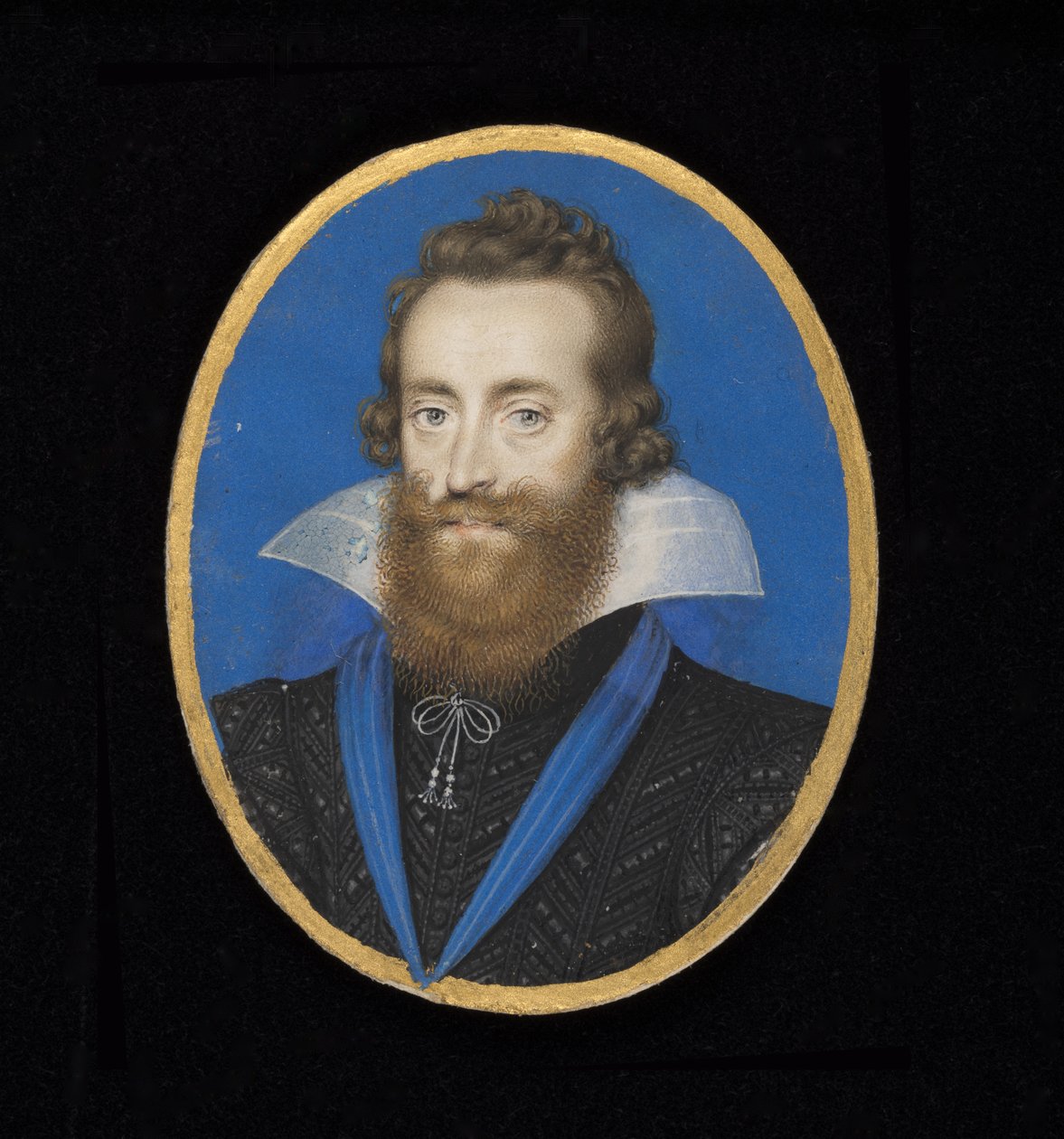 Nr 3869 Ludovic Stuart, 2:e hertig av Lennox och hertig av Richmond (1574-1624) (wc på veläng på kort) av Isaac Oliver