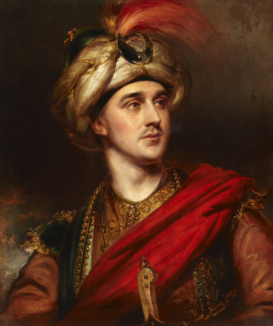 Charles Edward Horn, ca 1817 av Isaac Pocock