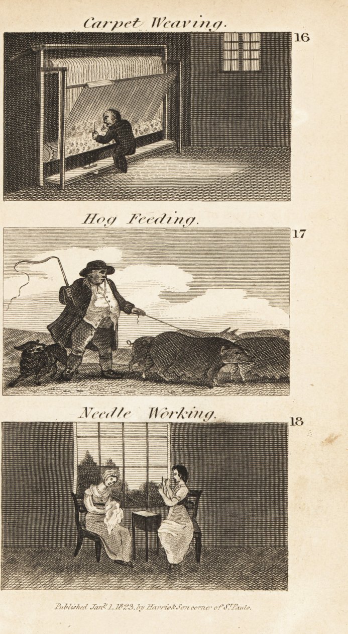 Handlar i Regency England av Isaac Taylor