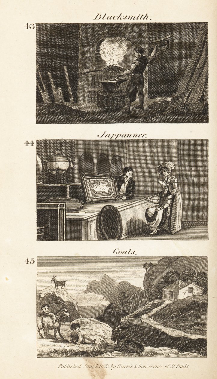 Handlar i Regency England: smed, Jappanner och getter av Isaac Taylor