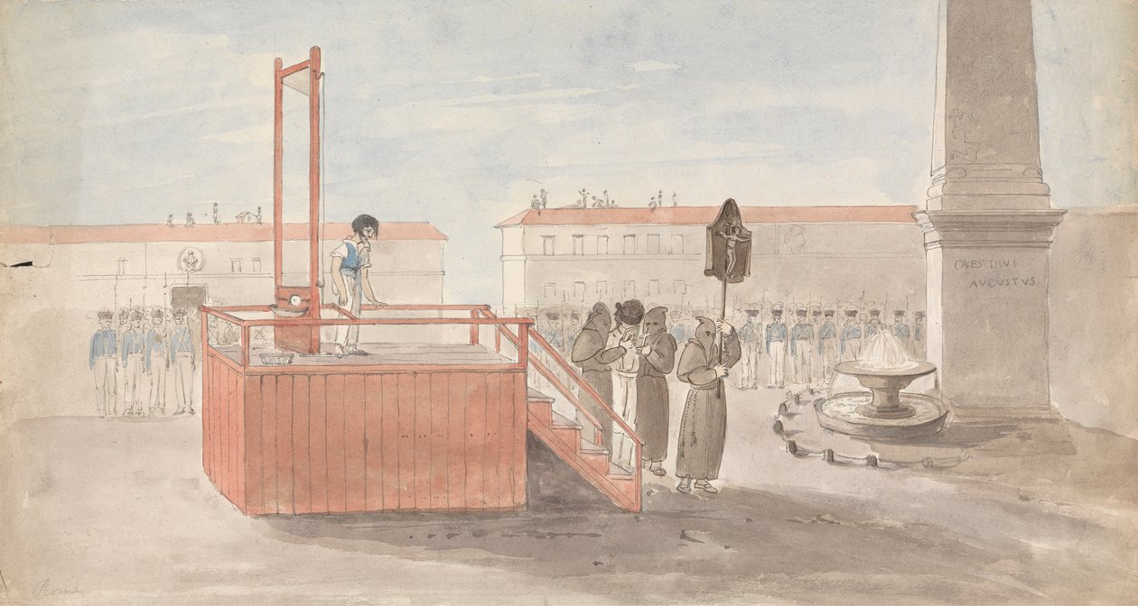 En avrättning, Rom av Isaac Weld