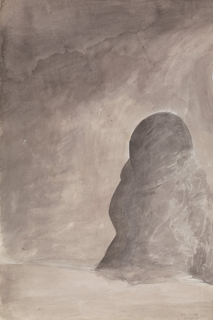 Vesuvius i utbrott av Isaac Weld