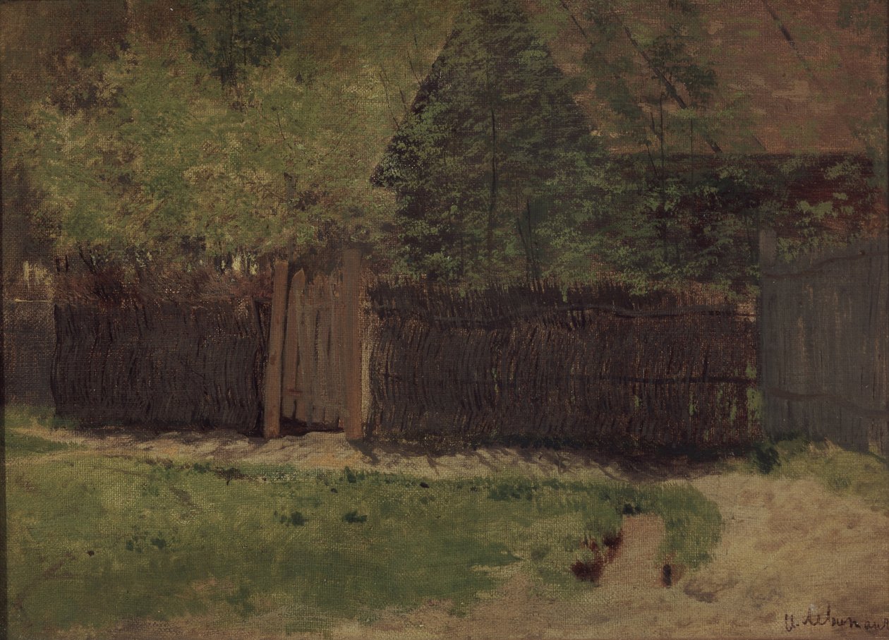 Första grönskan. maj 1883 av Isaak Ilyich Levitan