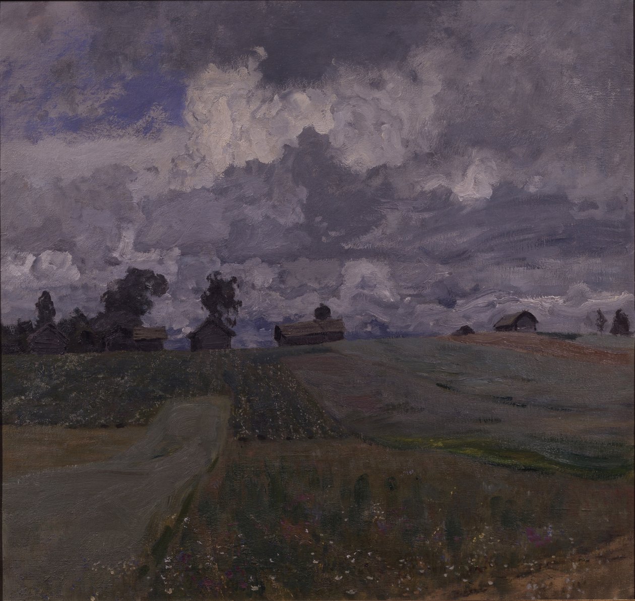 Stormig dag, 1897 av Isaak Ilyich Levitan