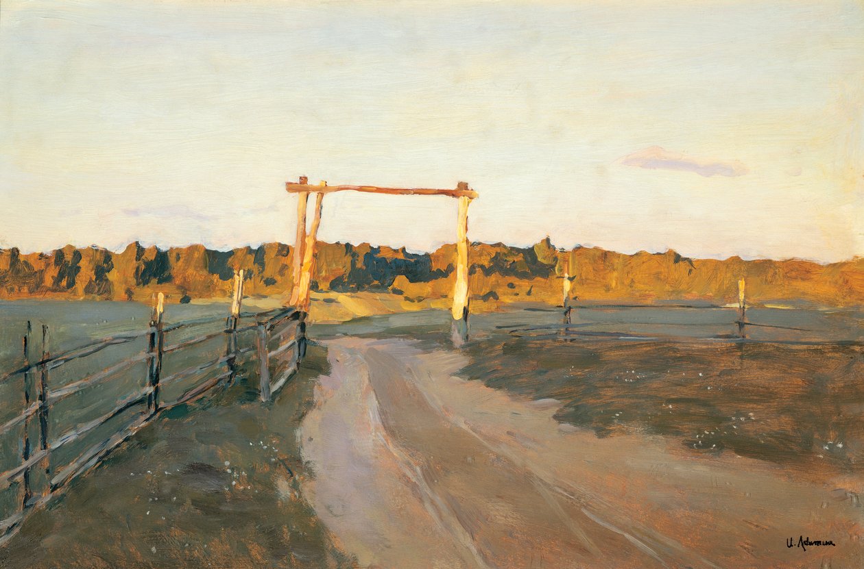 Sommarkväll, 1900. av Isaak Ilyich Levitan
