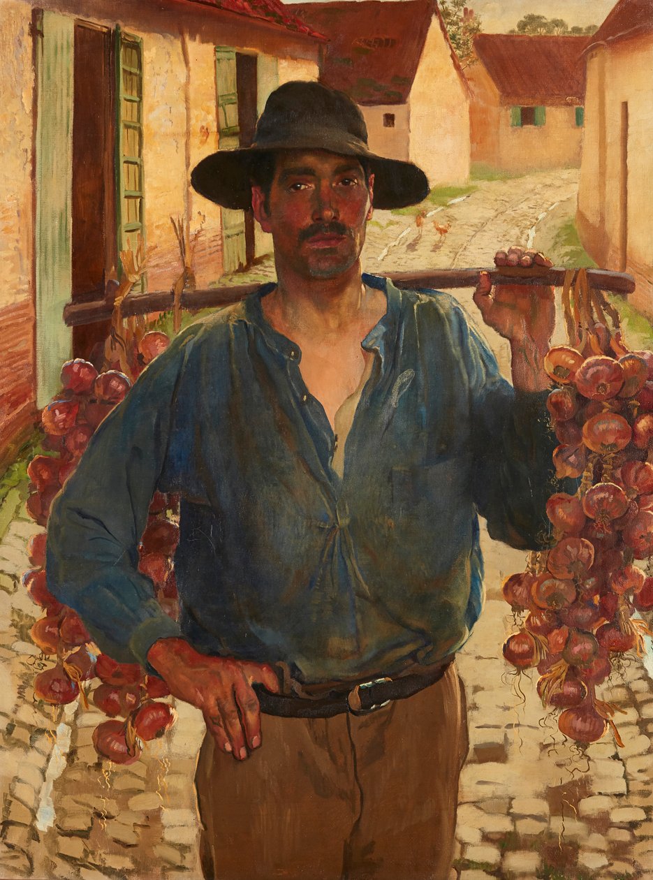 The Onion Rover (olja på duk) av Isabel Codrington