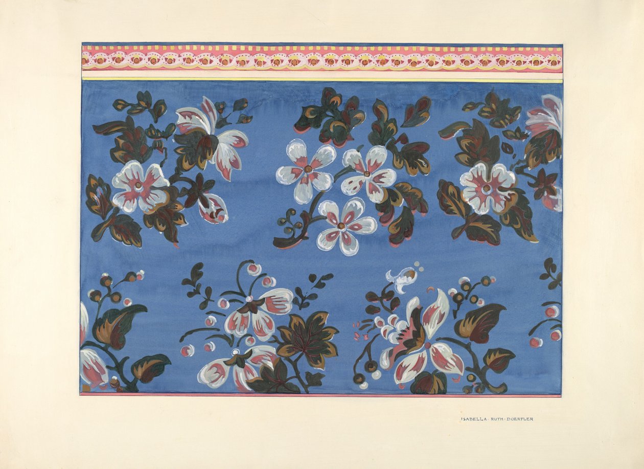 Bandbox Design, c. 1937. av Isabella Ruth Doerfler