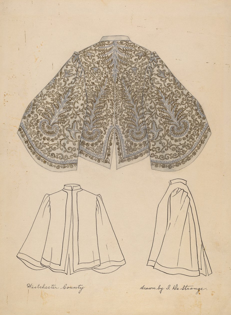 Broderad jacka av Isabelle De Strange