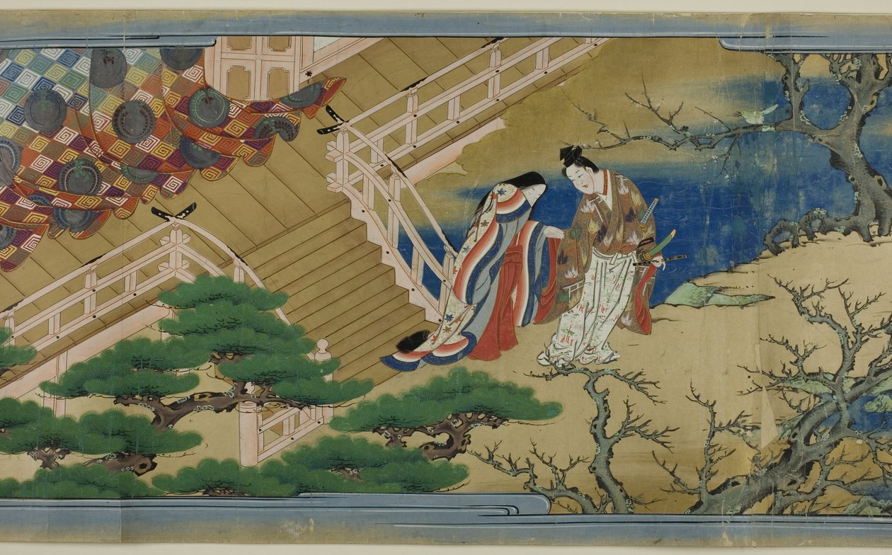 Joruri Monogatari av Isawa Matabei