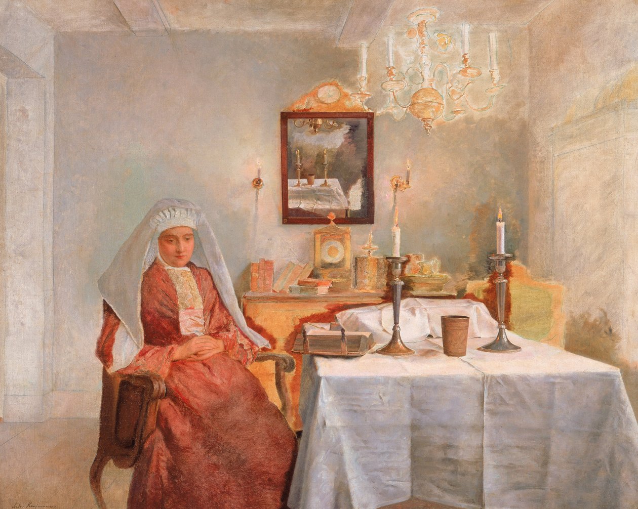 Fredag kväll av Isidor Kaufmann