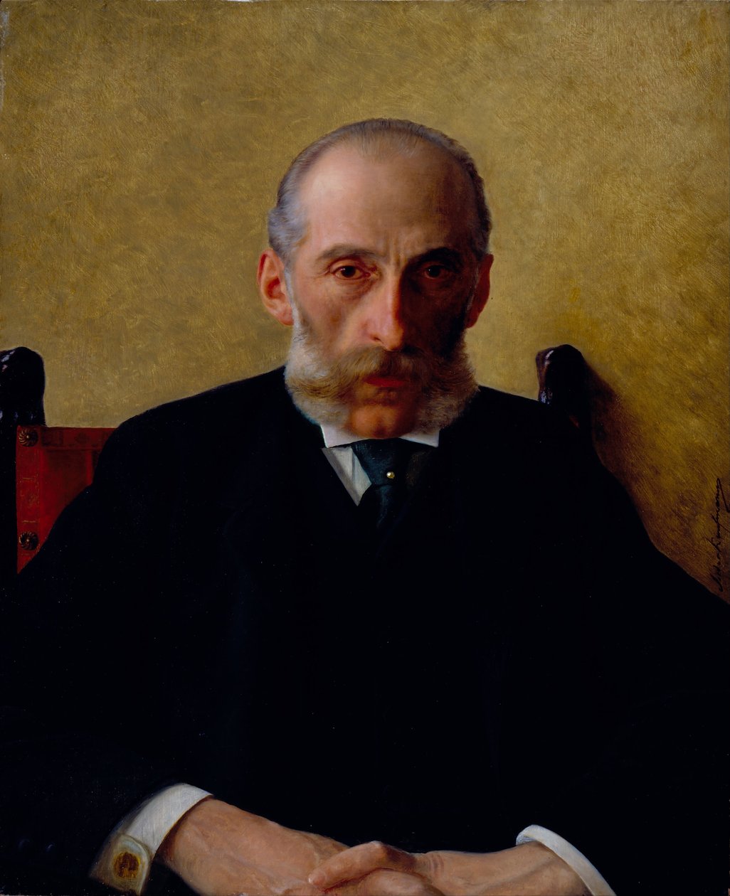 Porträtt av Isidor Gewitsch, ca. 1900 av Isidor Kaufmann